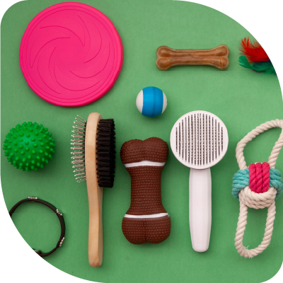 ペット用品の販売